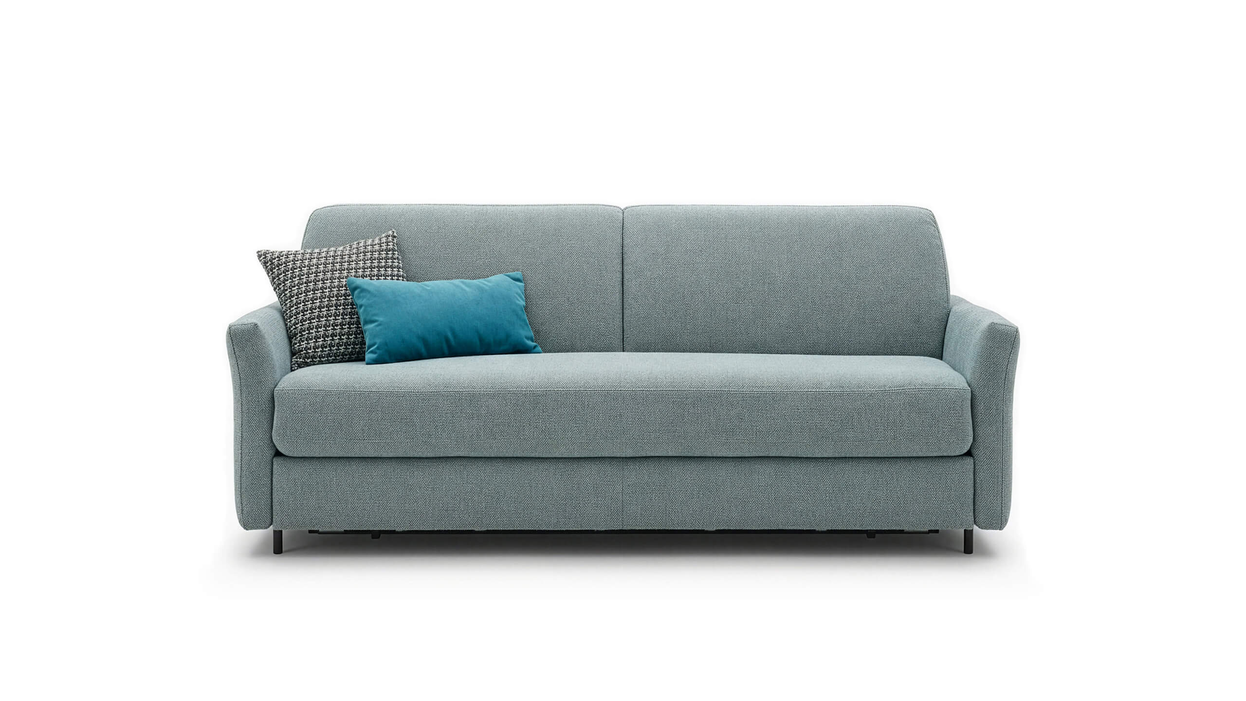Graues Schafsofa